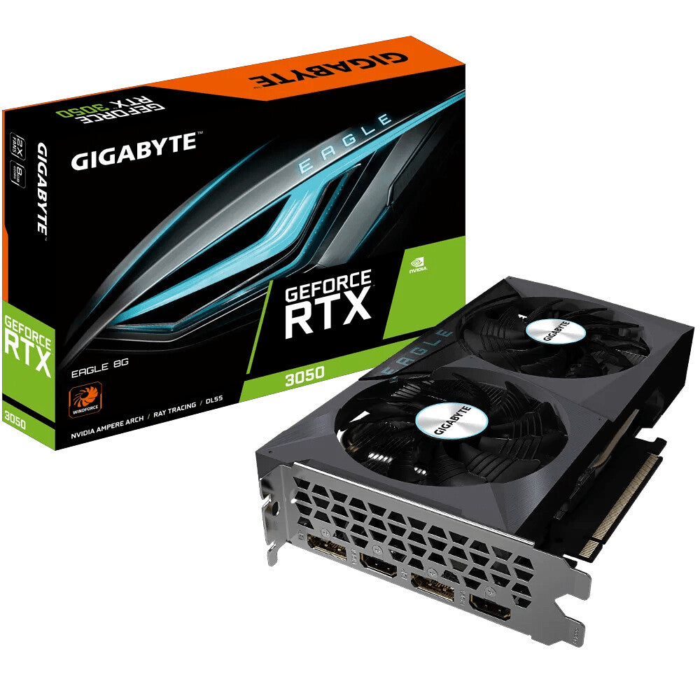 GIGABYTE EAGLE - NVIDIA 8 GB GDDR6 GeForce RTX 3050 graphics card