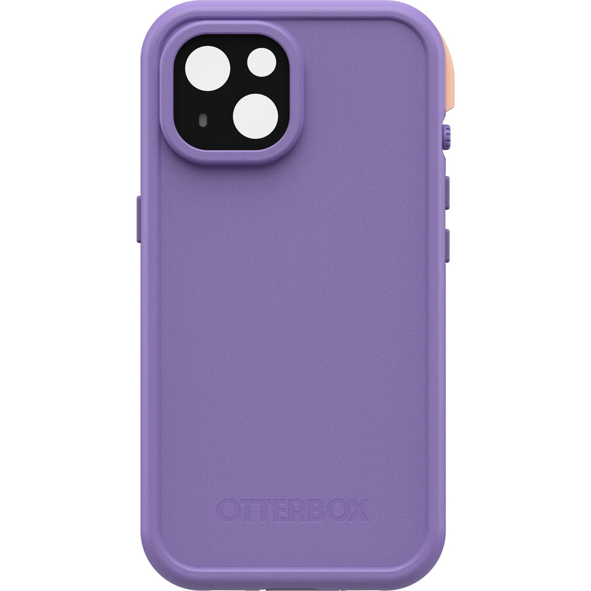 OtterBox Frē Series for iPhone 15 in Rule of Plum (Purple)