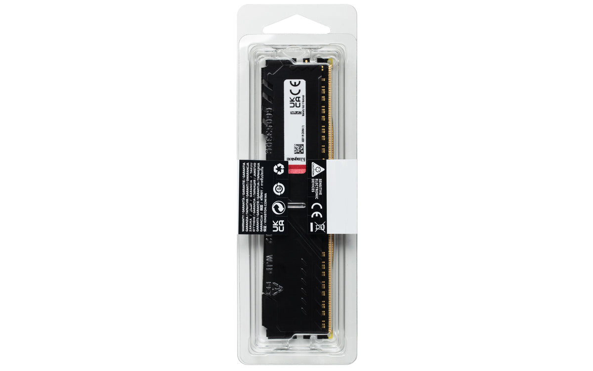 Kingston Technology FURY Beast Black - 16 GB 1 x 16 GB 3200MT/s DDR4 memory module