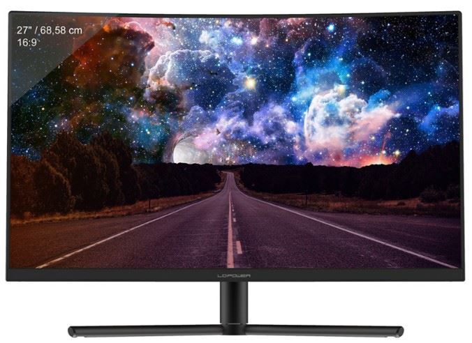 LC-Power LC-M27-FHD-240-C computer monitor 68.6 cm (27&quot;) 1920 x 1080 pixels Full HD Black