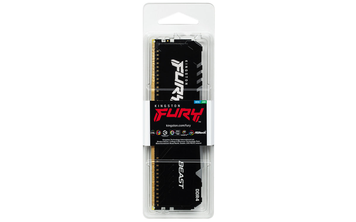 Kingston Technology FURY Beast RGB - 16 GB 1 x 16 GB DDR4 3600 MHz memory module