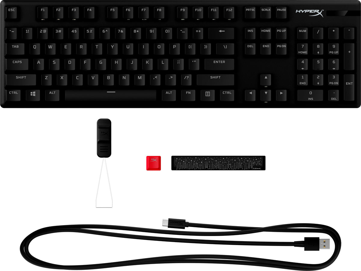 HyperX Alloy Origins PBT - HX Red Switch Mechanical Gaming Keyboard