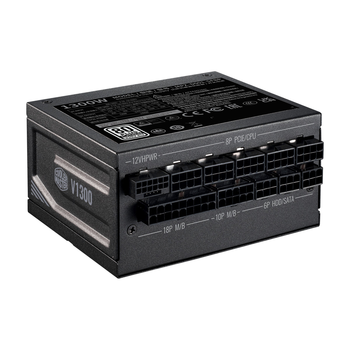 Cooler Master V SFX - 1300W 80+ Platinum Fully Modular Power Supply Unit in Black