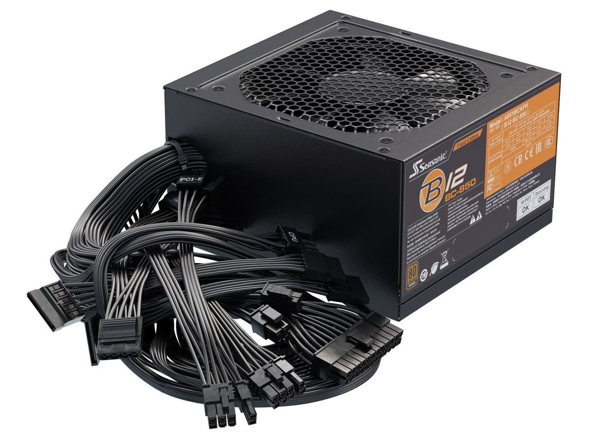 Seasonic B12 BC - 850W 80+ Bronze Non-Modular Power Supply Unit