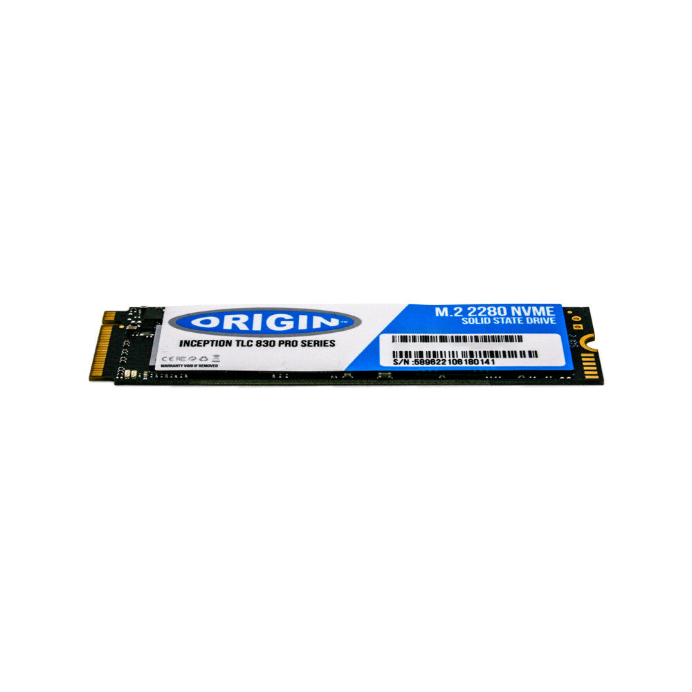 Origin Storage Inception TLC830 Pro Series -  PCIe 3.0 NVMe 3D TLC M.2 SSD - 256 GB