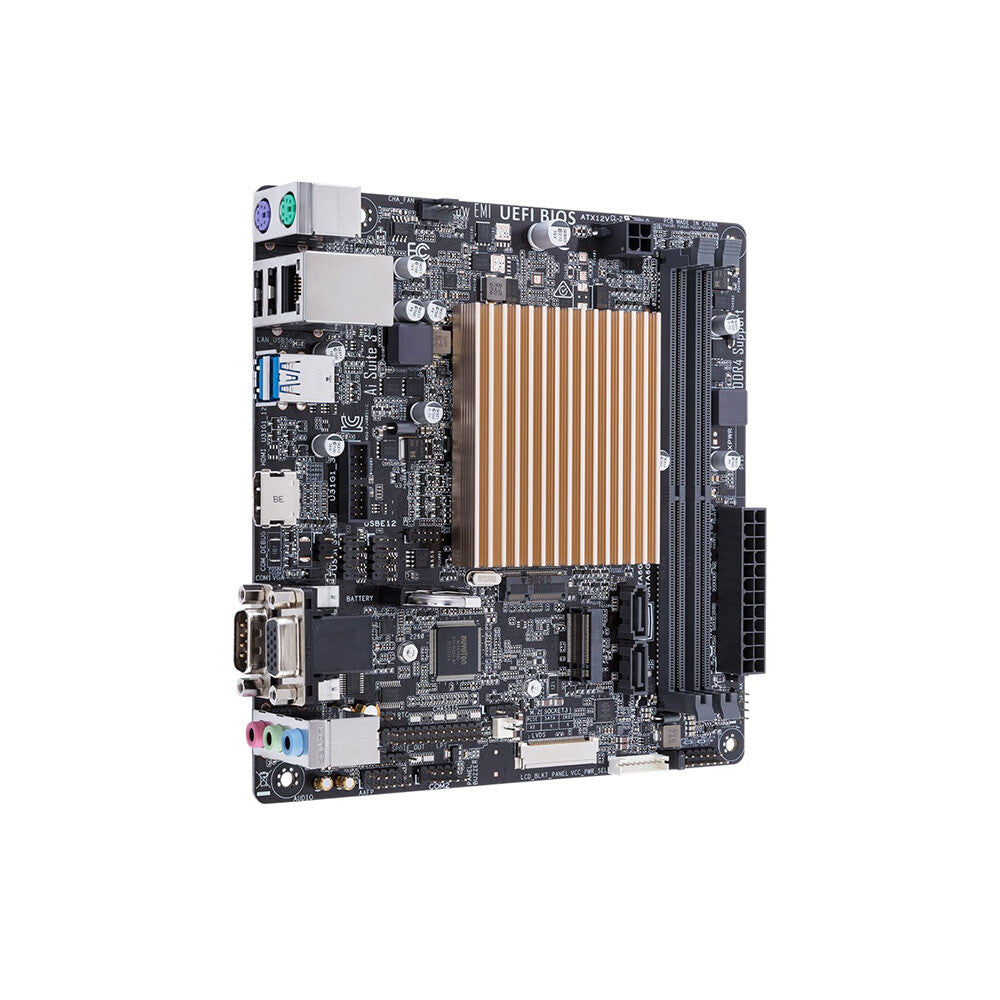 ASUS PRIME J4005I-C, Integrated Intel Dual-Core J4005, Thin Mini ITX, 2 DDR4, M.2, VGA, HDMI, Serial Port