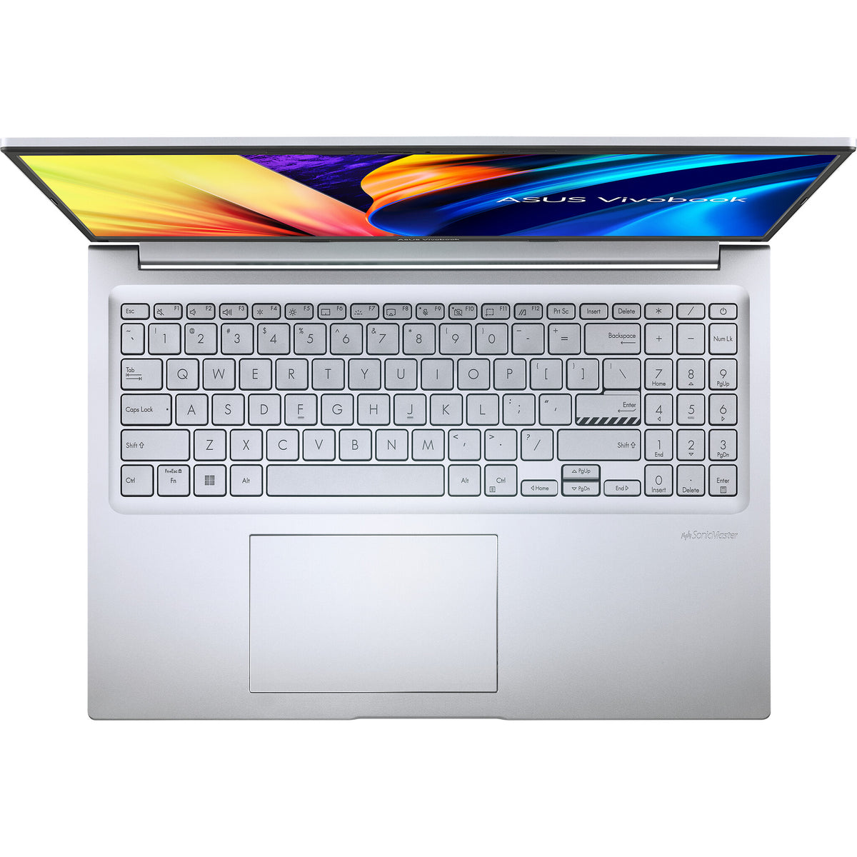 ASUS VivoBook 16 Laptop - 40.6 cm (16&quot;) - Intel® Core™ i5-1235U - 16 GB DDR4-SDRAM - 512 GB SSD - Wi-Fi 6 - Windows 11 Home - Silver