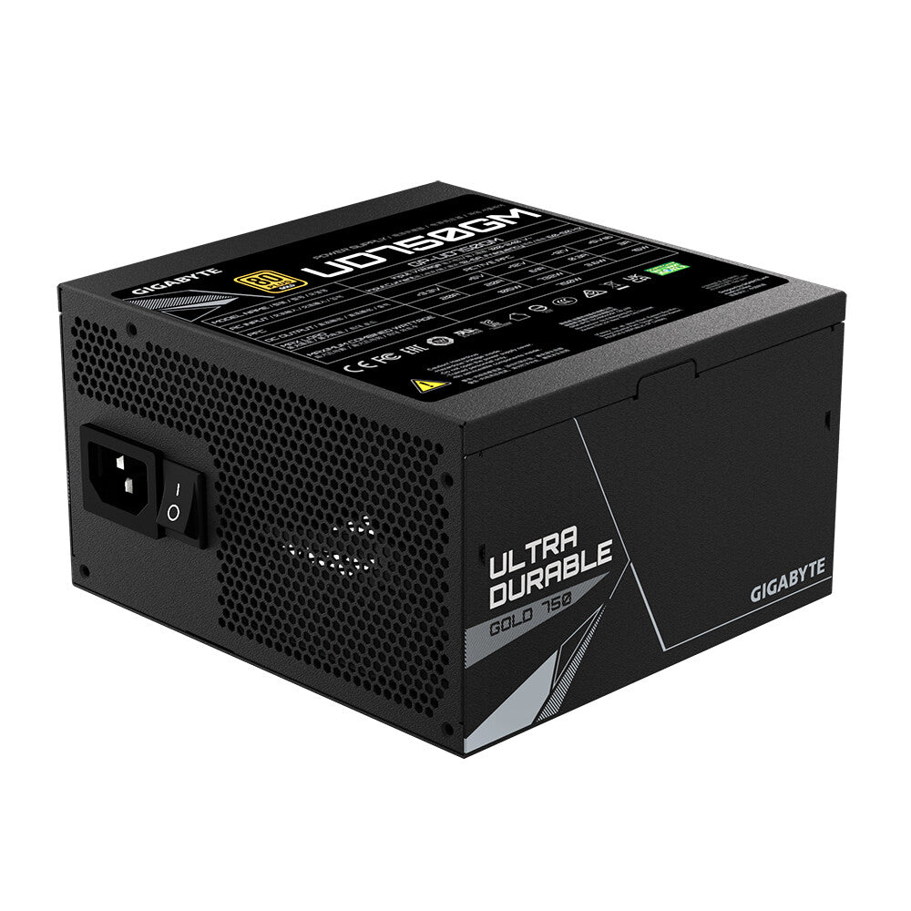 GIGABYTE GP-UD750GM - 750W 80+ Gold Fully Modular Power Supply Unit