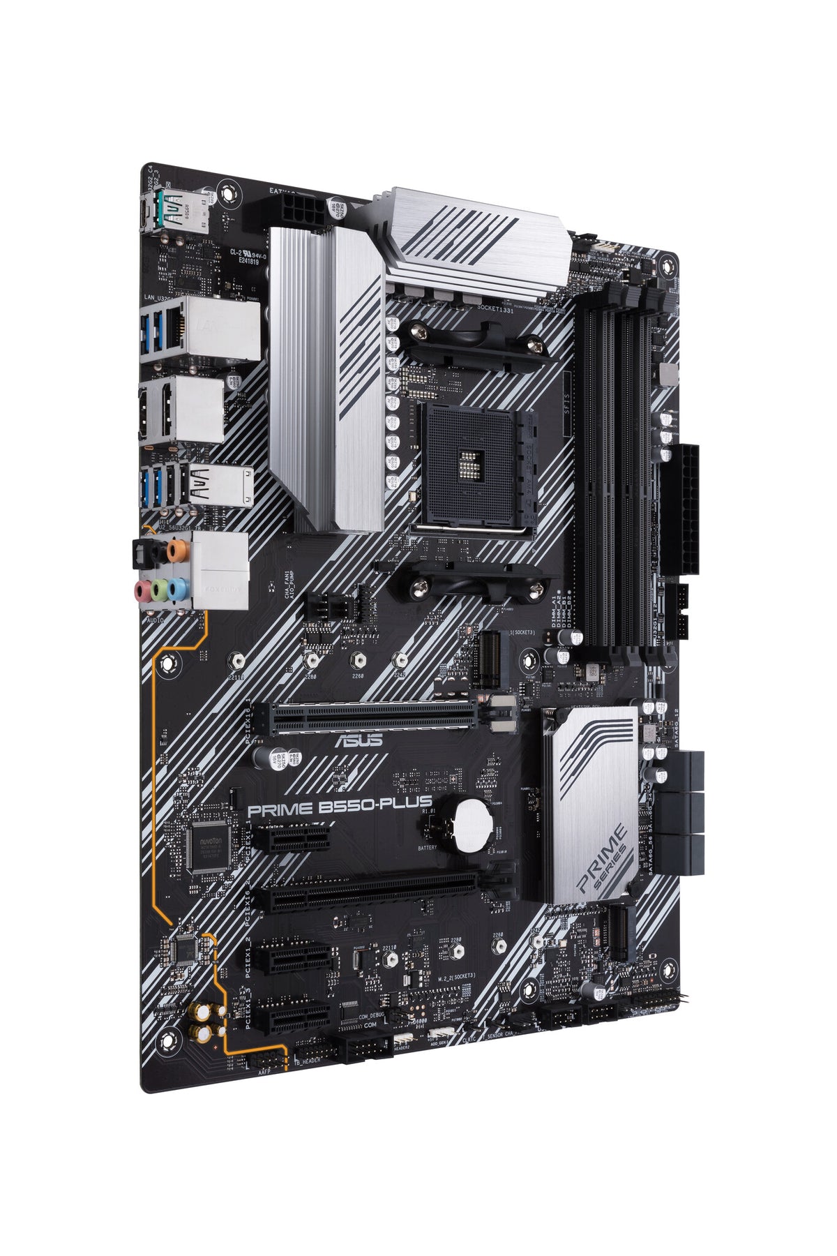 ASUS PRIME B550-PLUS ATX motherboard - AMD B550 Socket AM4