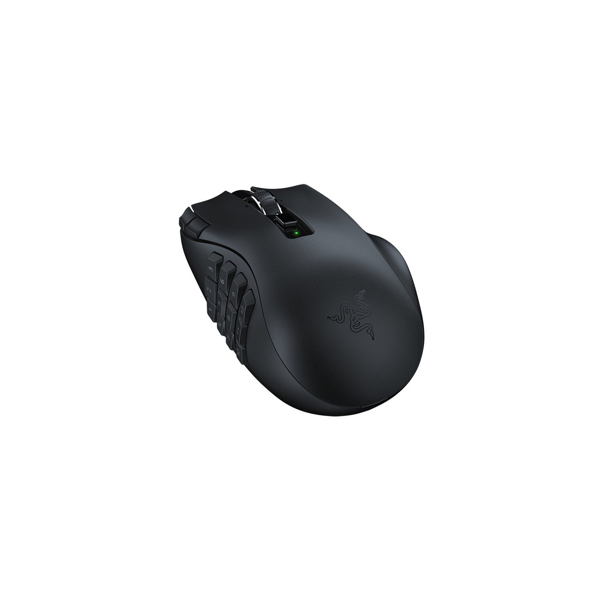 Razer Naga V2 HyperSpeed - RF Wireless + Bluetooth Optical Mouse in Black - 30,000 DPI