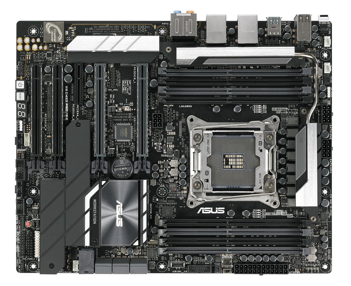 ASUS WS C422 PRO/SE ATX motherboard - Intel® C422 LGA 2066