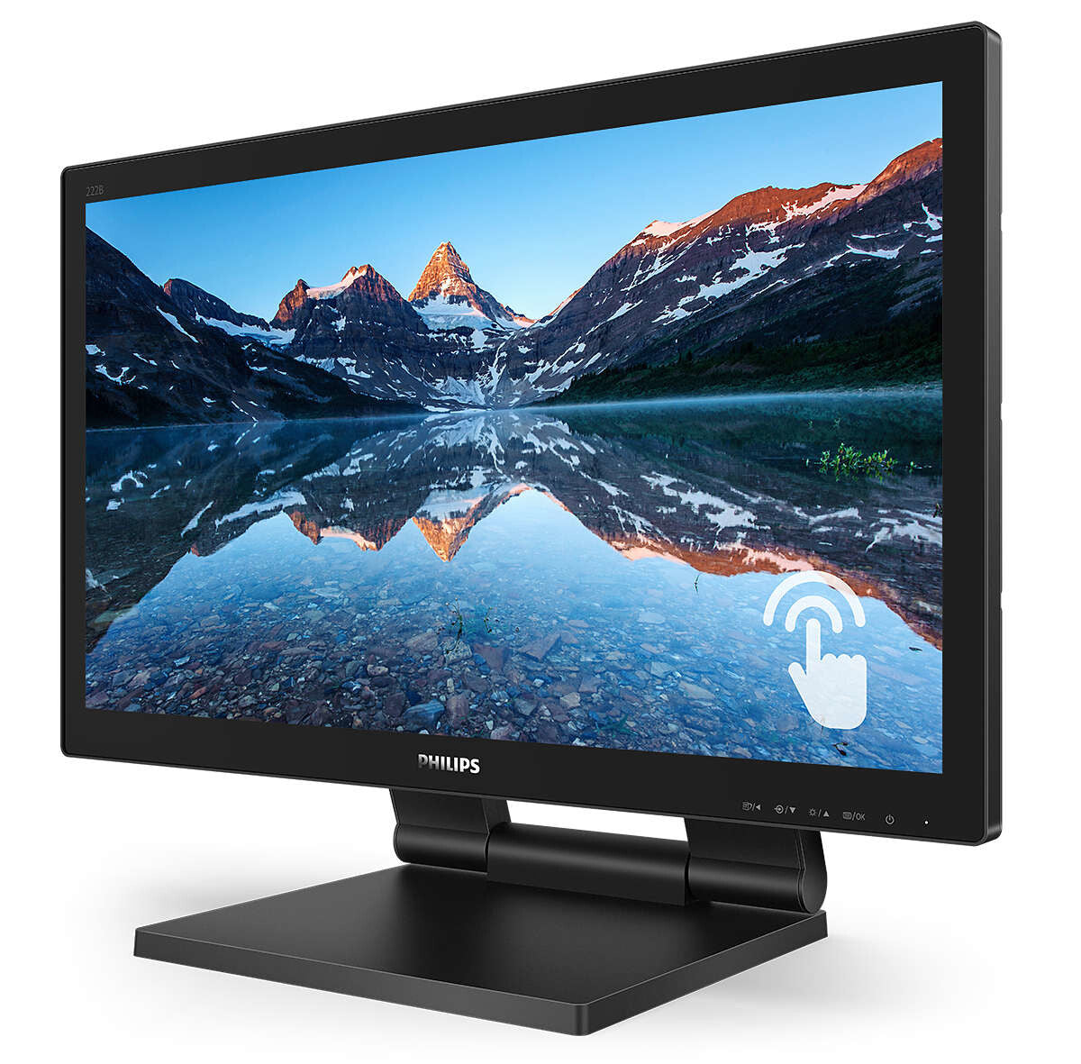 Philips 222B9T/00 - 54.6 cm (21.5&quot;) - 1920 x 1080 pixels LCD SmoothTouch Monitor