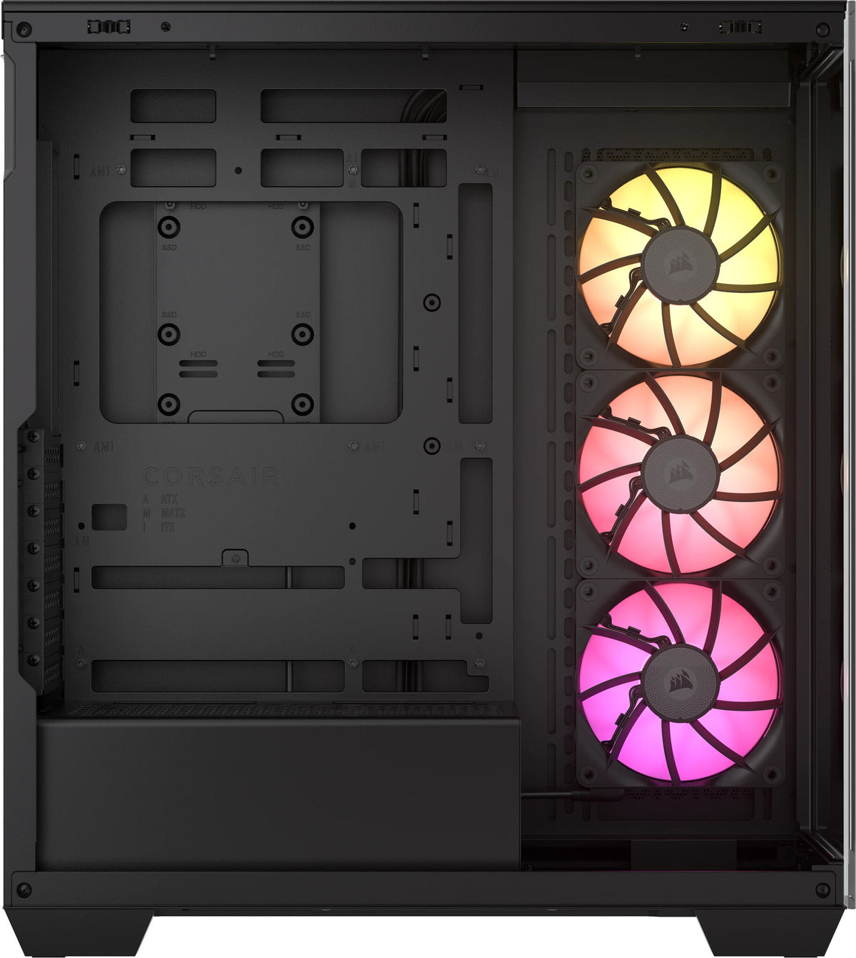 Corsair iCUE LINK 3500X RGB - EATX Mid Tower Case in Black