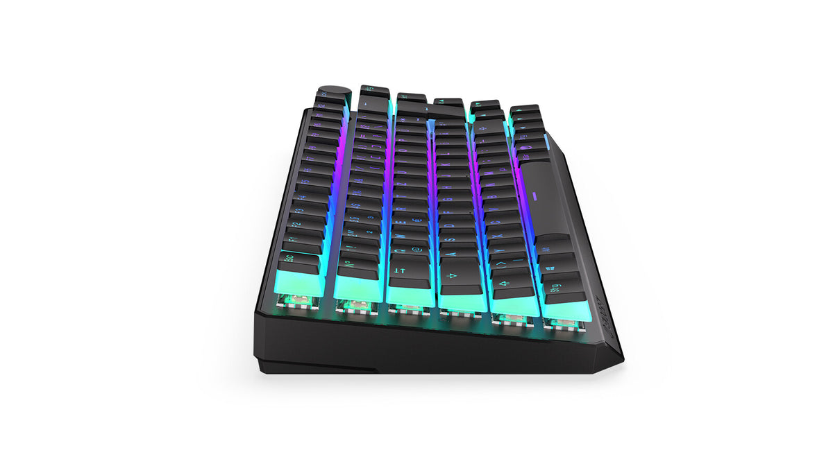 ENDORFY Thock 75% - USB Wired + RF Wireless RGB Mechanical Keyboard in Black (QWERTZ German)