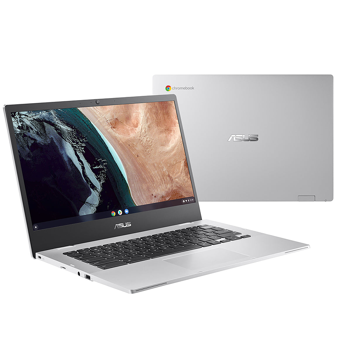 ASUS Chromebook - 35.6 cm (14&quot;) - Intel® Pentium® Silver N6000 - 4 GB LPDDR4x-SDRAM - 128 GB eMMC - Wi-Fi 6 - ChromeOS - Silver