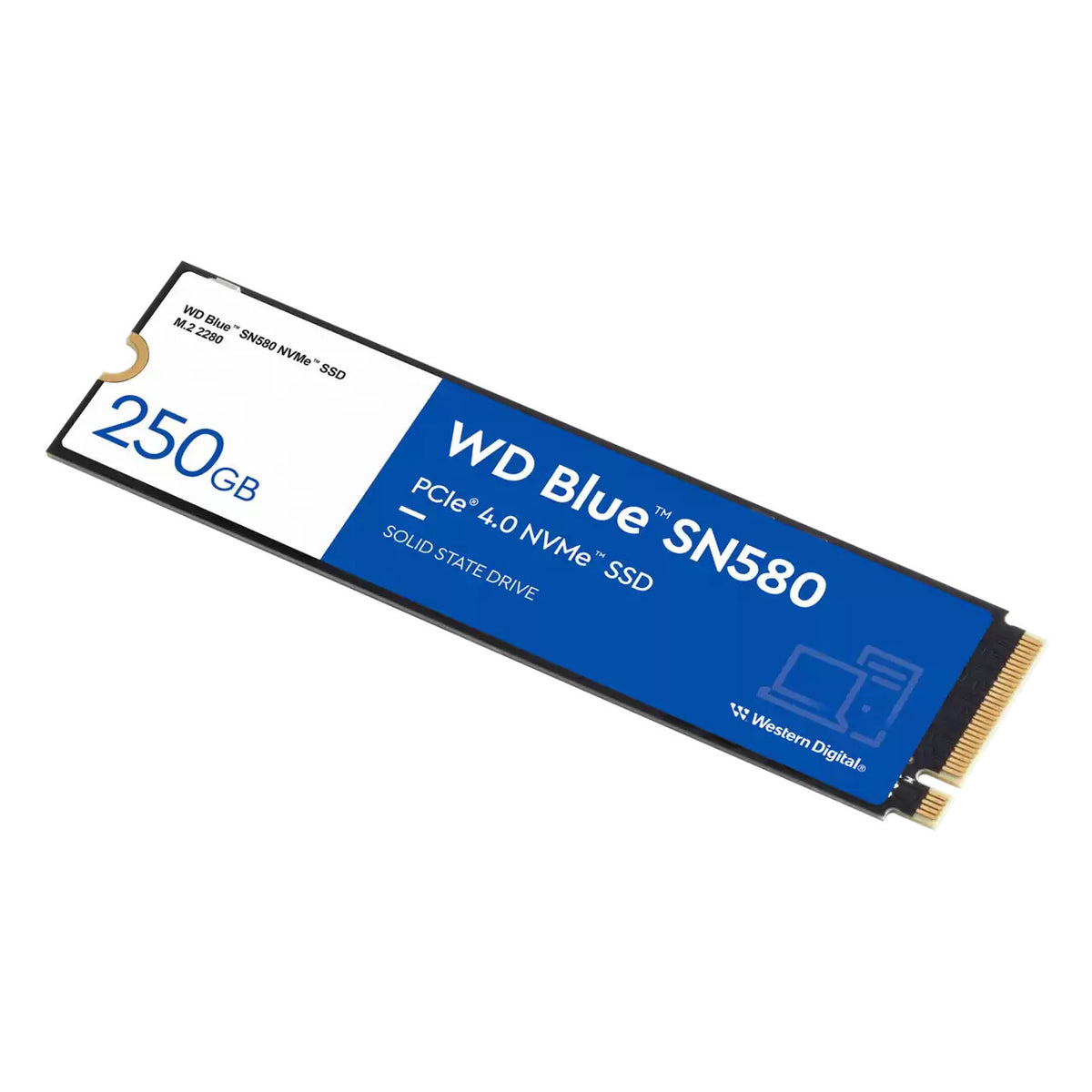 Western Digital Blue SN580 - PCI Express 4.0 TLC NVMe M.2 SSD - 500 GB