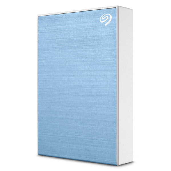 Seagate One Touch - External Hard Drive in Light Blue - 5 TB