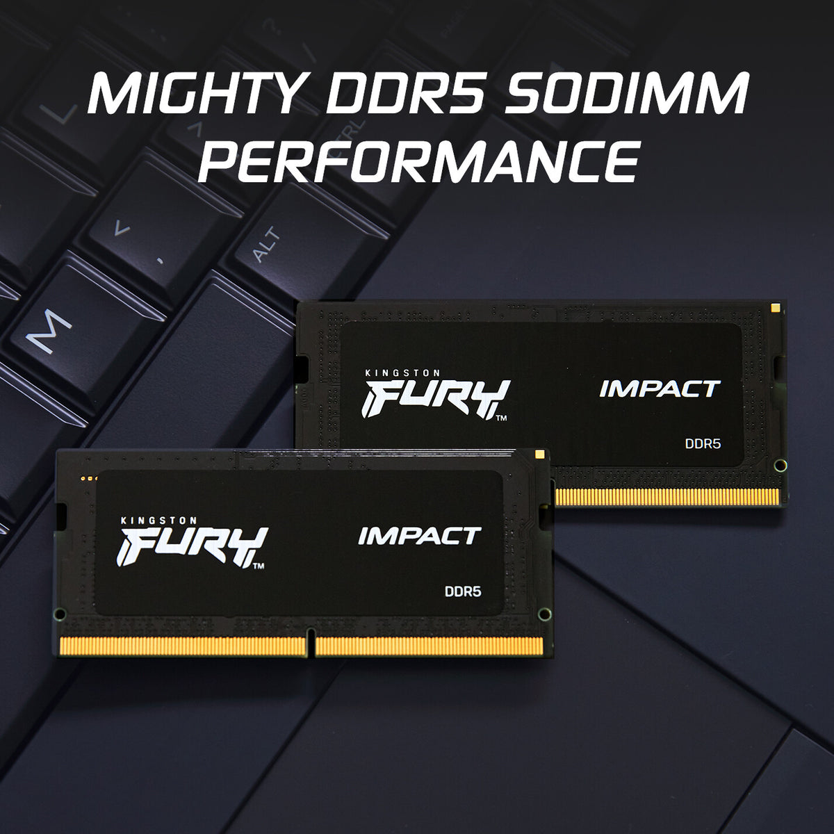 Kingston Technology FURY Impact - 32 GB 2 x 16 GB DDR5-SODIMM 6000MT/s