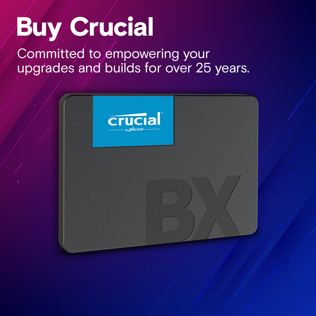 Crucial BX500 -  Serial ATA 3D NAND 2.5&quot; SSD - 4 TB