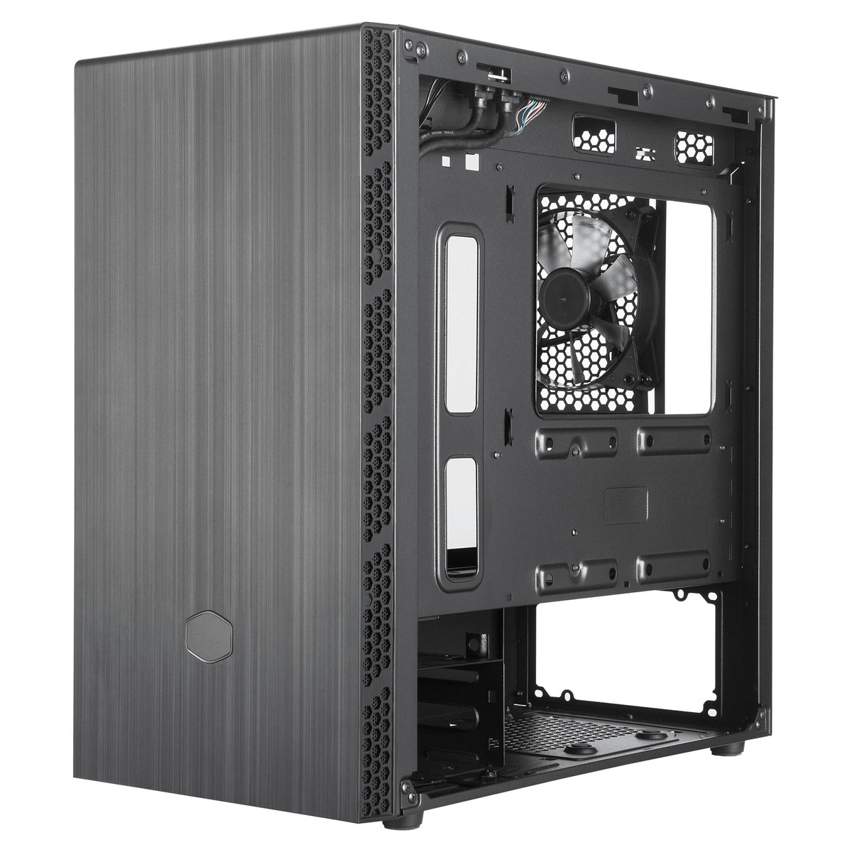 Cooler Master MasterBox MB400L - MicroATX Mini Tower Case in Black (No ODD)