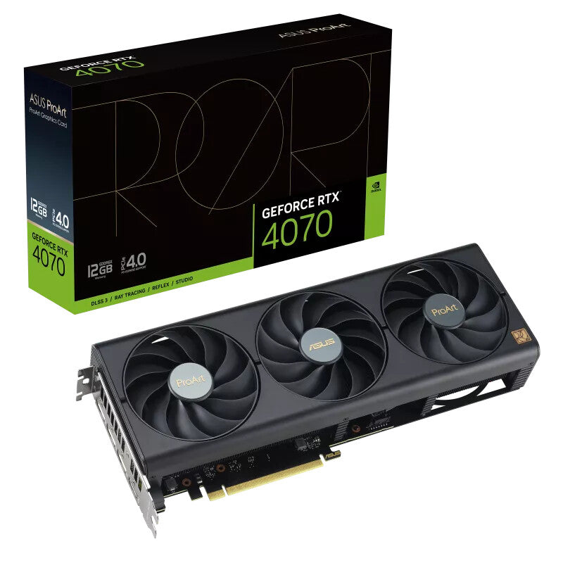 ASUS ProArt - NVIDIA 12 GB GDDR6X GeForce RTX 4070 graphics card