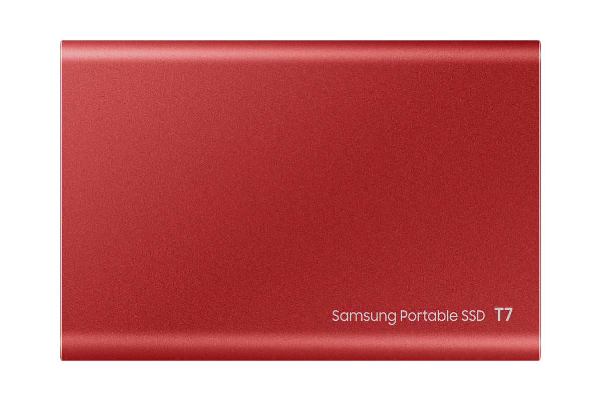 Samsung Portable SSD T7 in Red - 2 TB