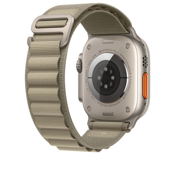 Apple MT5U3ZM/A - 49mm Olive Alpine Loop - Medium