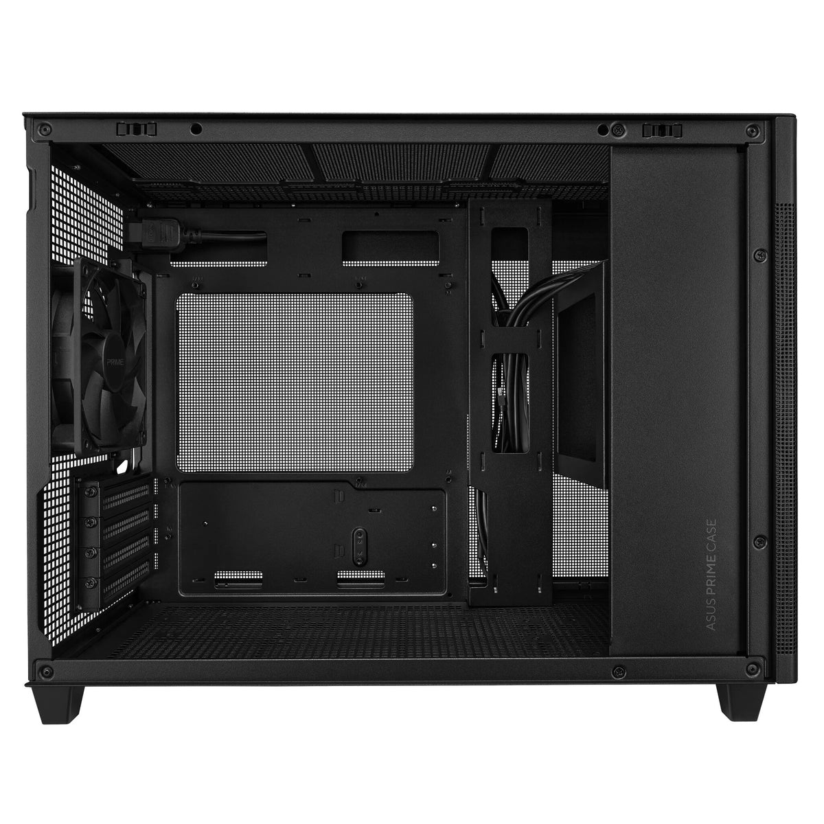 Asus Prime AP201 - MicroATX Mini Tower Case in Black