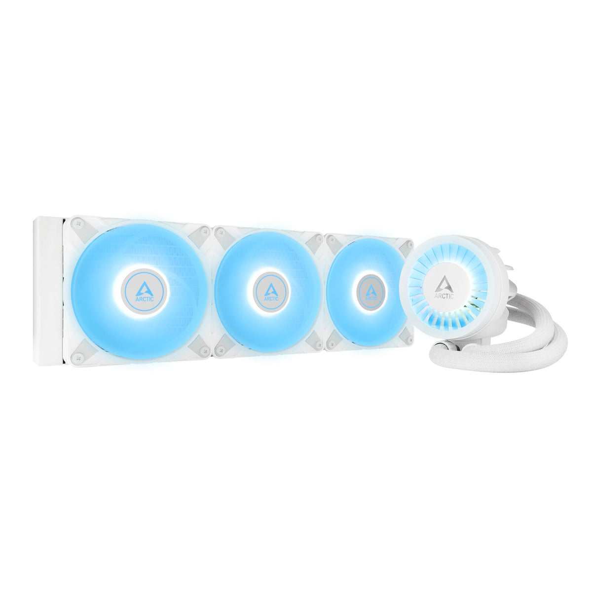 ARCTIC Liquid Freezer III 360 A-RGB - All-in-one Liquid CPU Cooler in White - 360mm