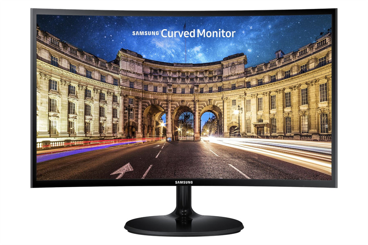 Samsung CF398 68.6 cm (27&quot;) 1920 x 1080 pixels Full HD LED Black Monitor