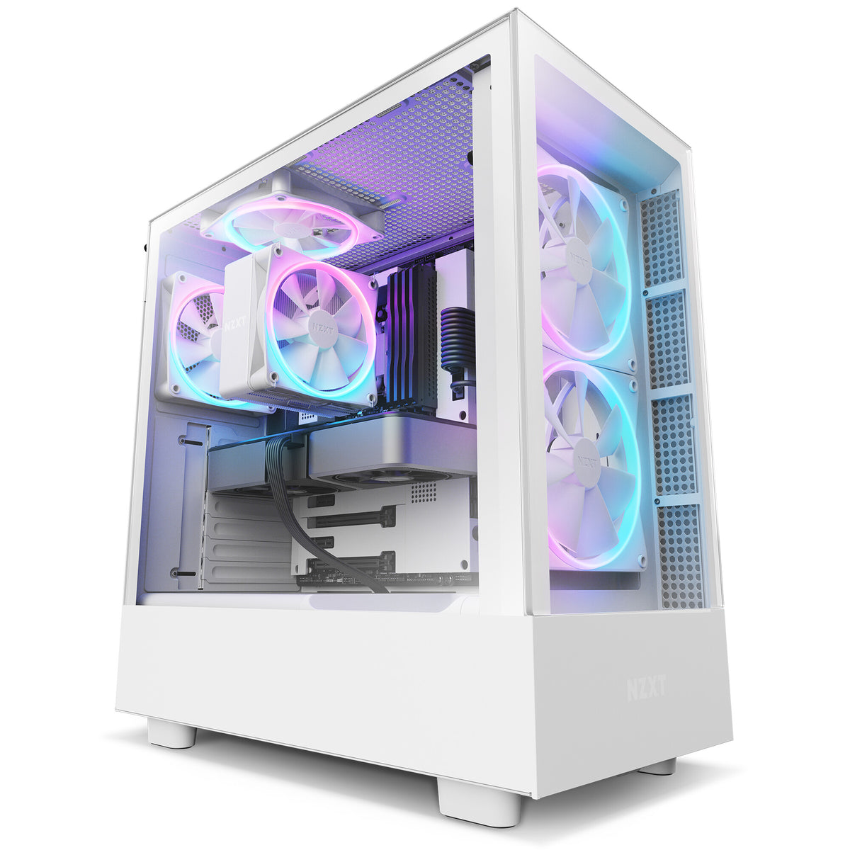 NZXT T120 RGB - Air Processor Cooler in White - 120mm