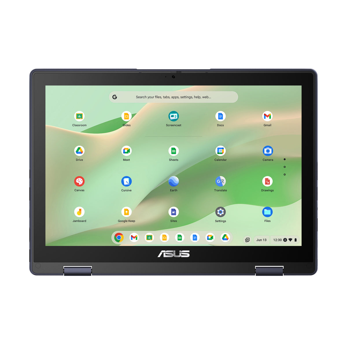 ASUS Chromebook Hybrid (2-in-1) - 31 cm (12.2&quot;) - Touchscreen - MediaTek Kompanio 520 - 4 GB LPDDR4x-SDRAM - 64 GB eMMC - Wi-Fi 6 - ChromeOS - Grey