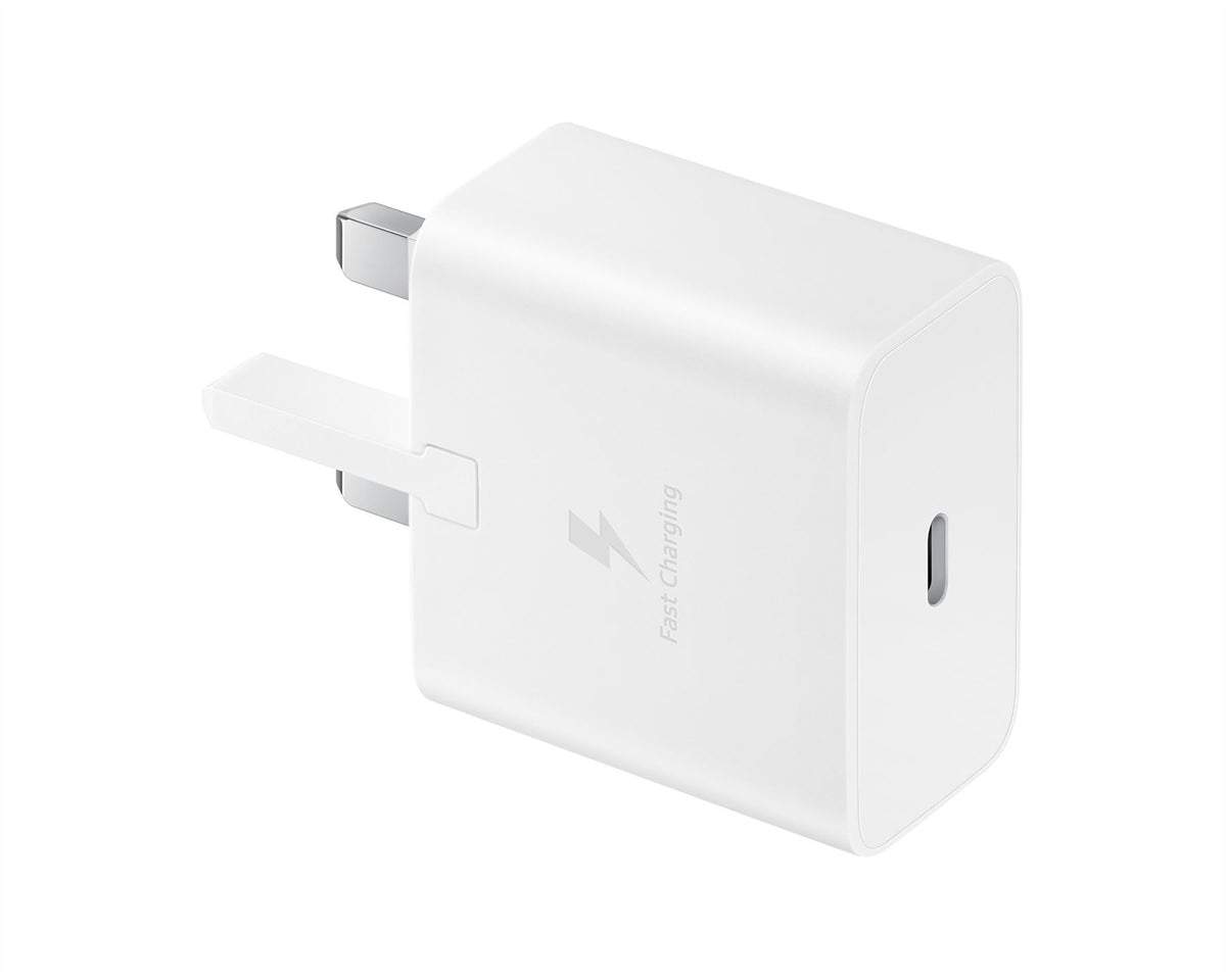 Samsung 15W Adaptive Fast Charger (with C to C Cable) Smartphone White USB Fast charging Indoor