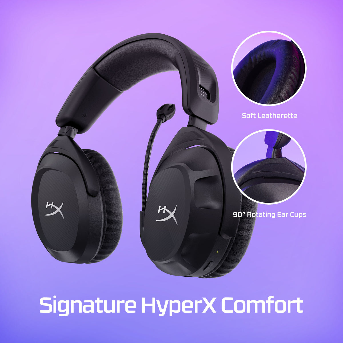 HyperX Cloud Stinger 2 - Wireless Gaming Headset in Black