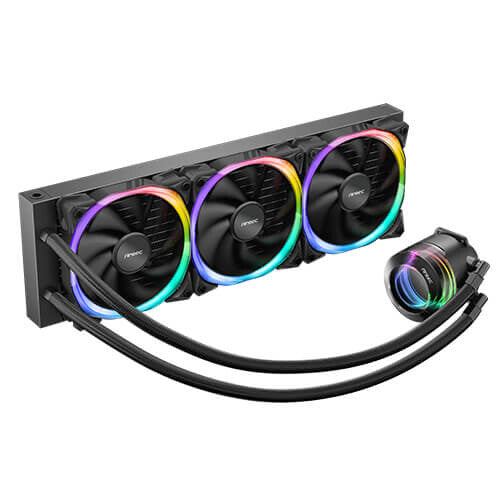 Antec VORTEX 360 ARGB - All-in-one Liquid Processor Cooler in Black - 360mm