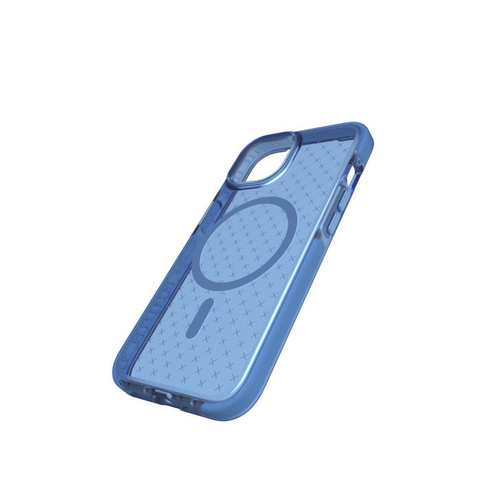 Tech21 Evo Check for iPhone 14 in Tranquil Blue