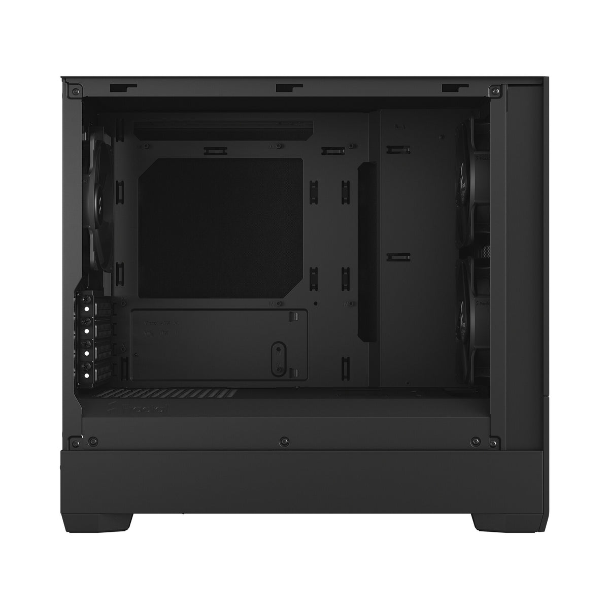 Fractal Design Pop Mini Silent - MicroATX Mid Tower Case in Black