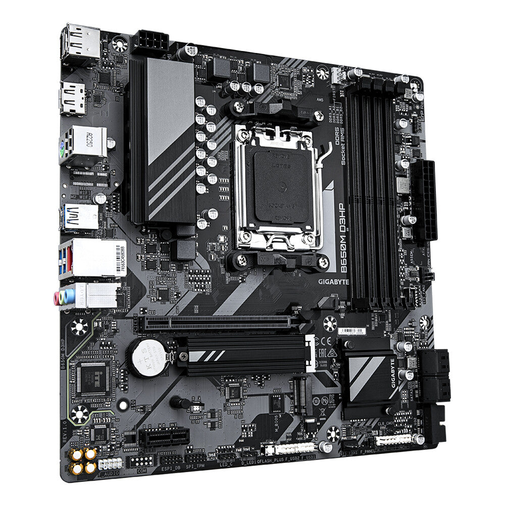 Gigabyte B650M D3HP (rev. 1.0) micro ATX motherboard - AMD B650 Socket AM5