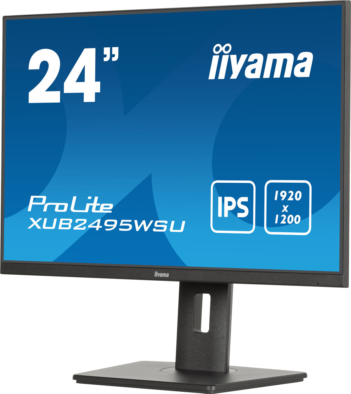 iiyama ProLite XUB2495WSU-B7 - 61 cm (24&quot;) - 1920 x 1200 pixels 4K Ultra HD LED Monitor