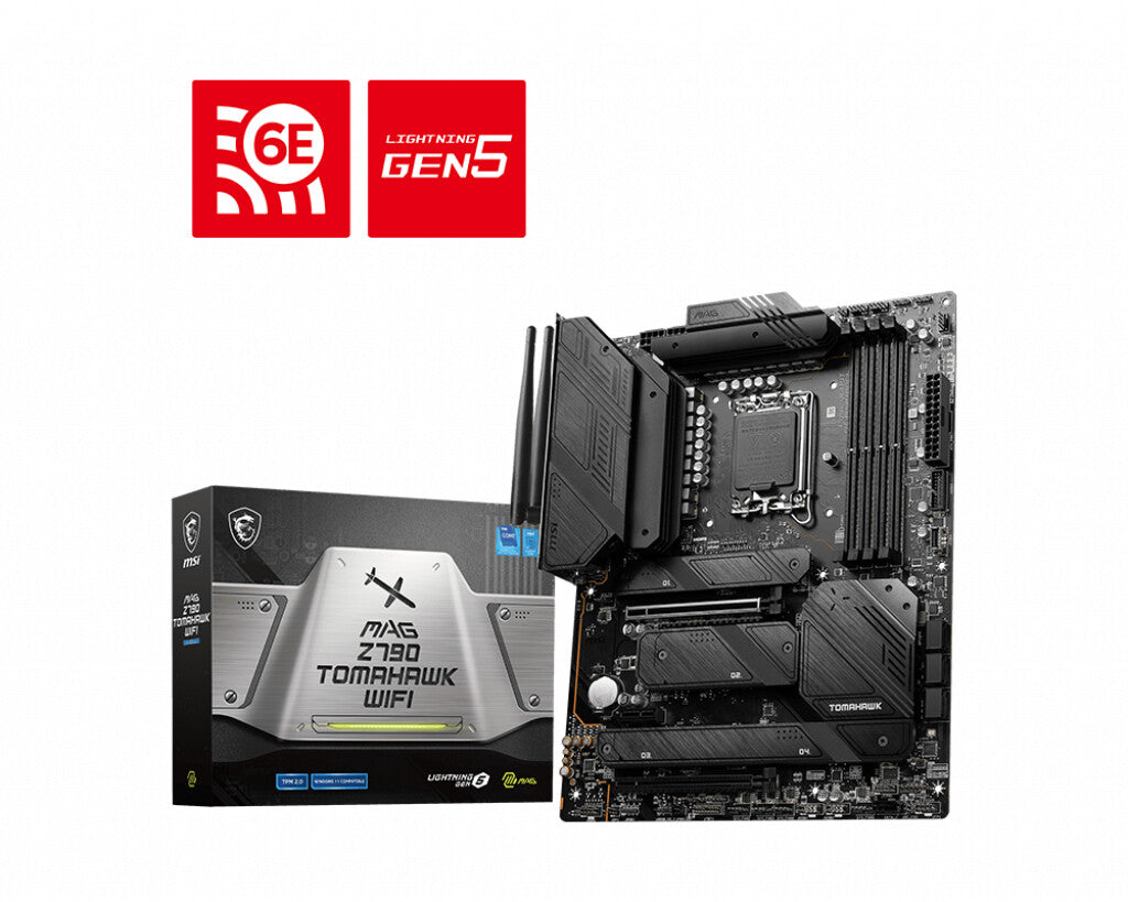 MSI MAG Z790 TOMAHAWK WIFI ATX motherboard - Intel Z790 LGA 1700