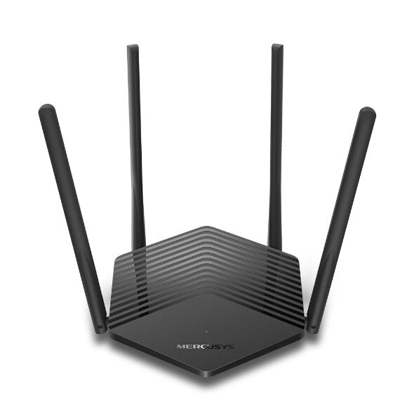 Mercusys AX1800 - Gigabit Ethernet Dual-Band (2.4 GHz / 5 GHz) WiFi 6 wireless router in Black