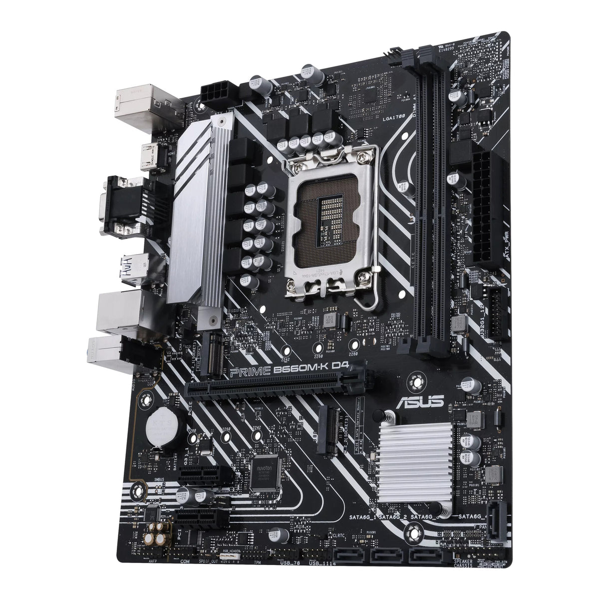 ASUS 1700 PRIME B660M-K D4 M-ATX Intel B660 LGA 1700 micro ATX