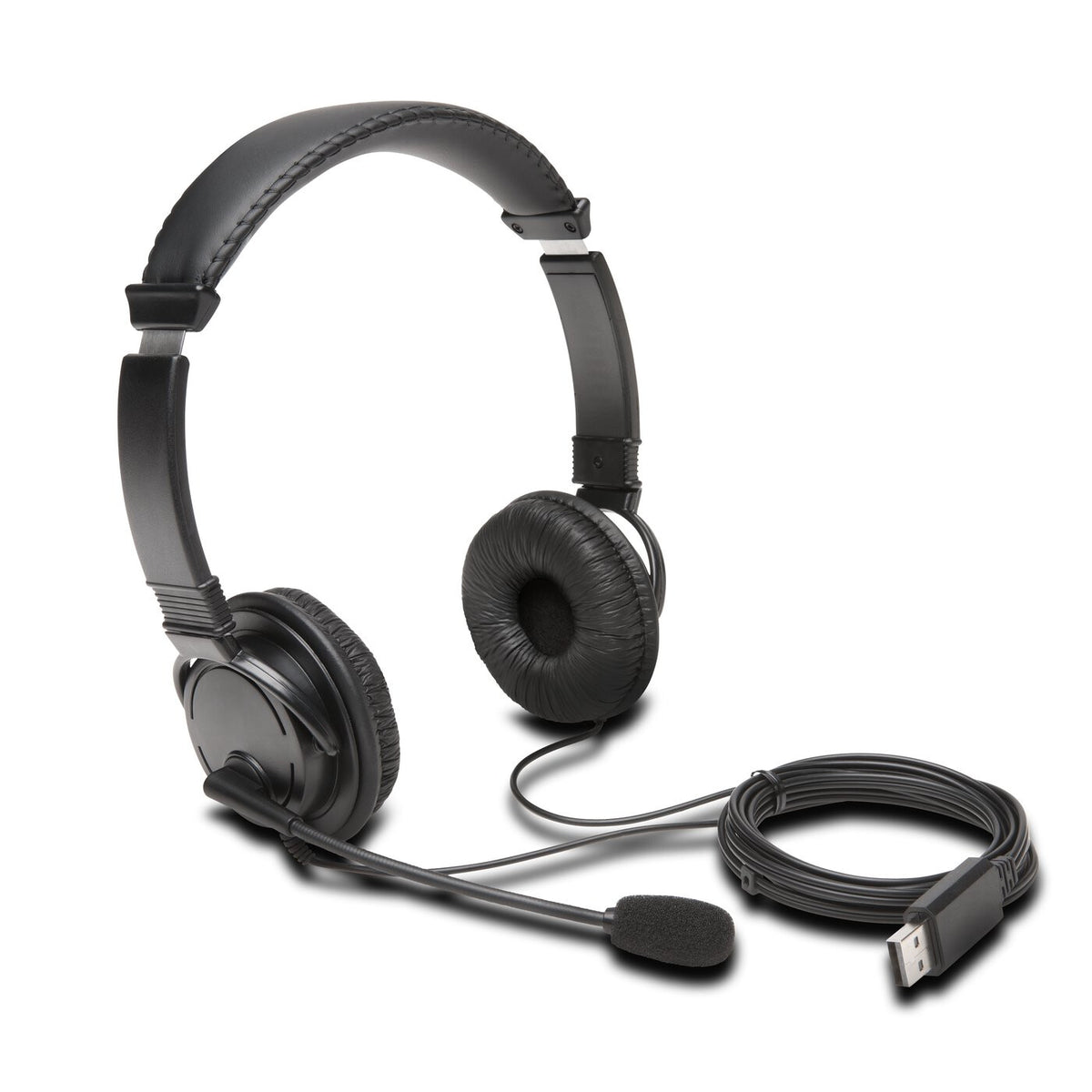 Kensington - Classic USB-A Wired Headset with Microphone