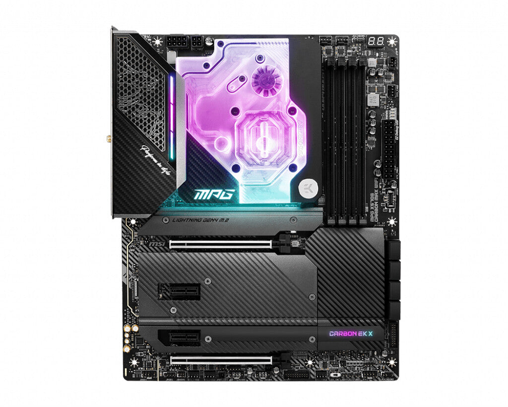 MSI MPG X570S CARBON EK X ATX motherboard - AMD X570 Socket AM4