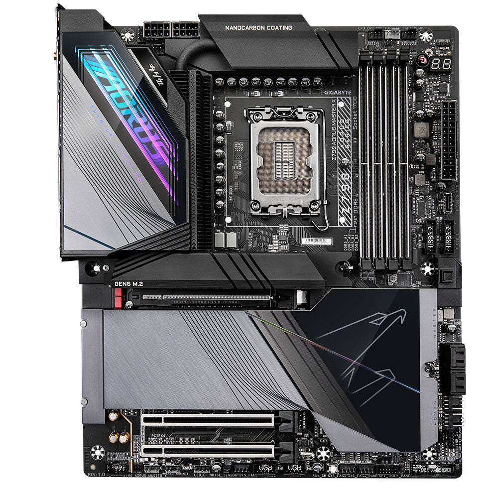 Gigabyte Z790 AORUS MASTER X E-ATX motherboard - Intel Z790 Express LGA1700