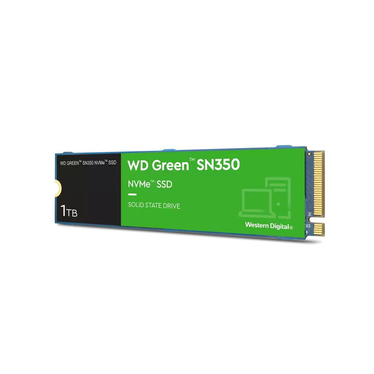 Western Digital WD Green - PCI Express QLC NVMe M.2 SDD - 1 TB