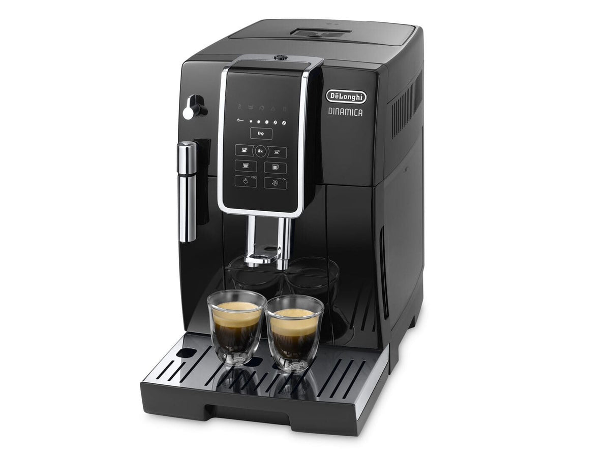 De&#39;Longhi Dinamica ECAM350.15.B - Bean to Cup Coffee Machine in Black