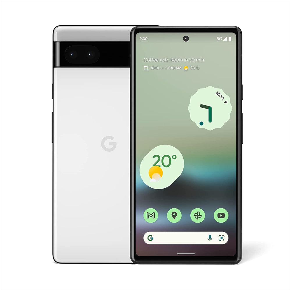 Google Pixel 6a Chalk 128GB 6GB Good Condition Unlocked