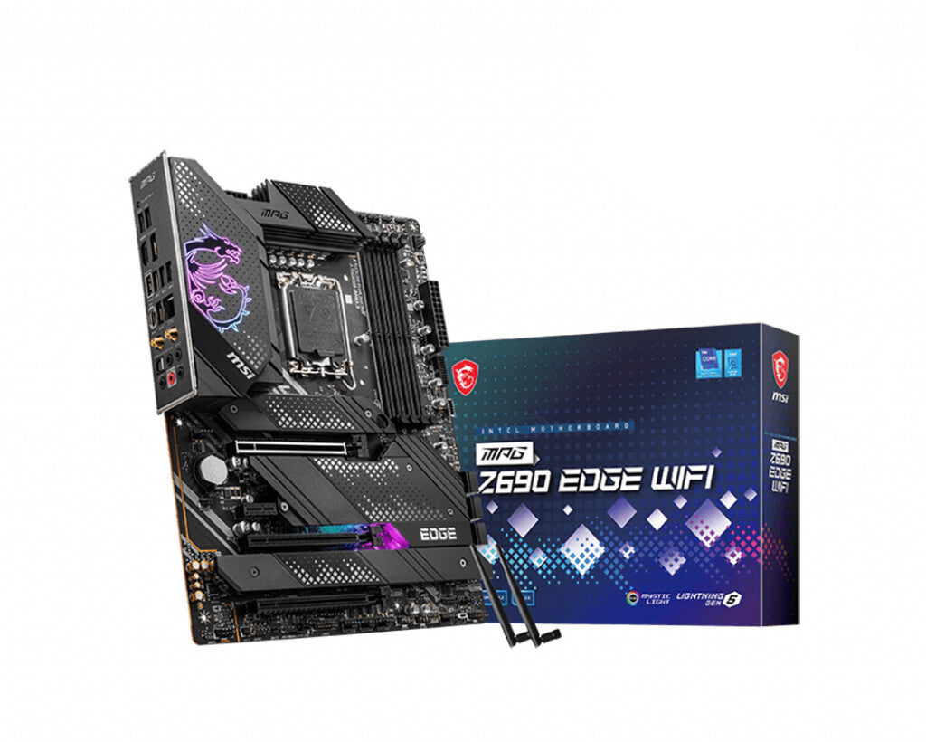 MSI MPG Z690 EDGE WIFI ATX motherboard - Intel Z690 LGA 1700