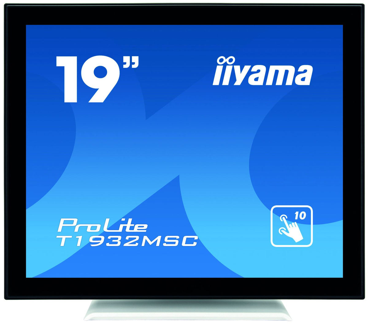 iiyama ProLite T1932MSC-W5AG Computer Monitor 48.3 cm (19&quot;) 1280 x 1024 pixels LED Touchscreen Multi-user Black, White